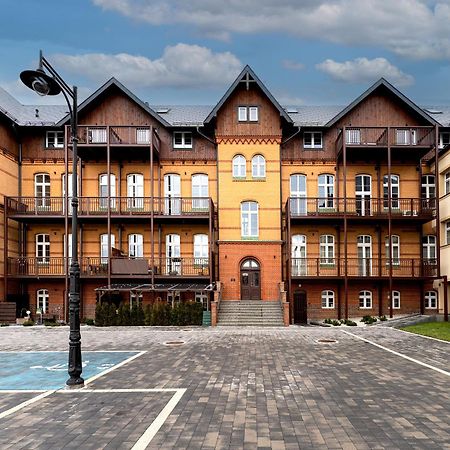 Apartament Inspirujacy - Z Prywatnym Monitorowanym Parkingiem - 4 Osobowy - Space Apart 耶莱尼亚古拉 外观 照片